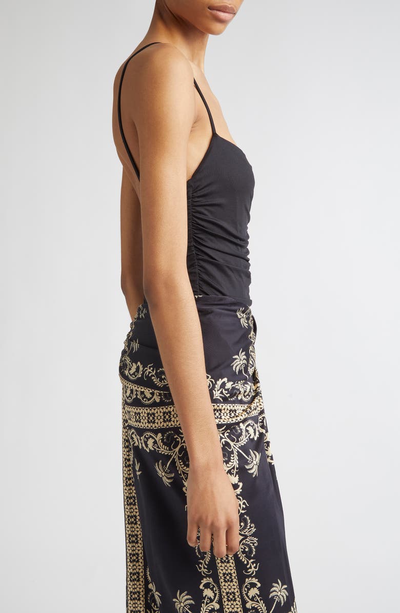 Johanna Ortiz Revival Ruched Bodysuit, Alternate, color, 