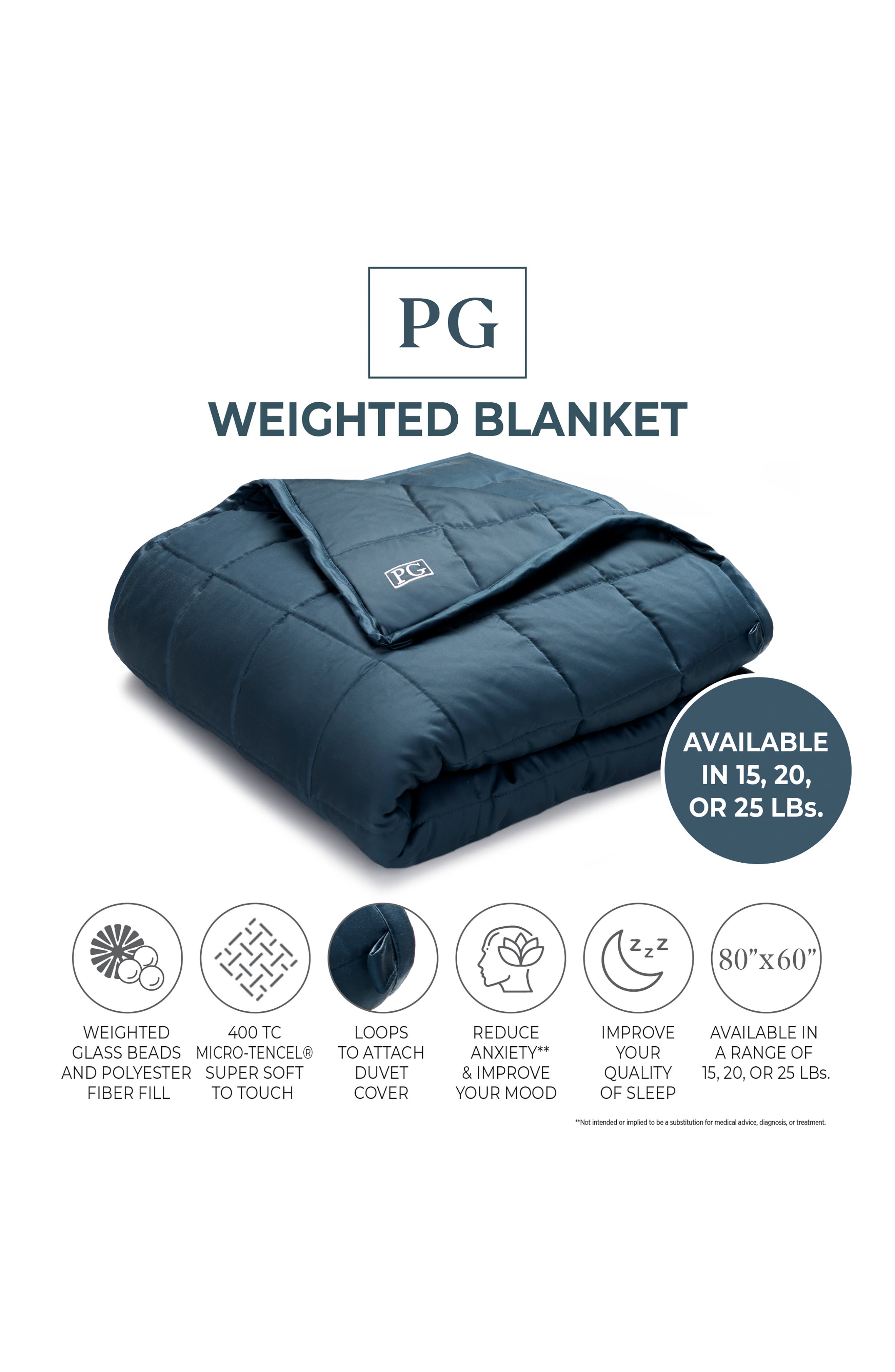 PILLOW GUY 400 Thread Count Tencel® Weighted Blanket | Nordstromrack