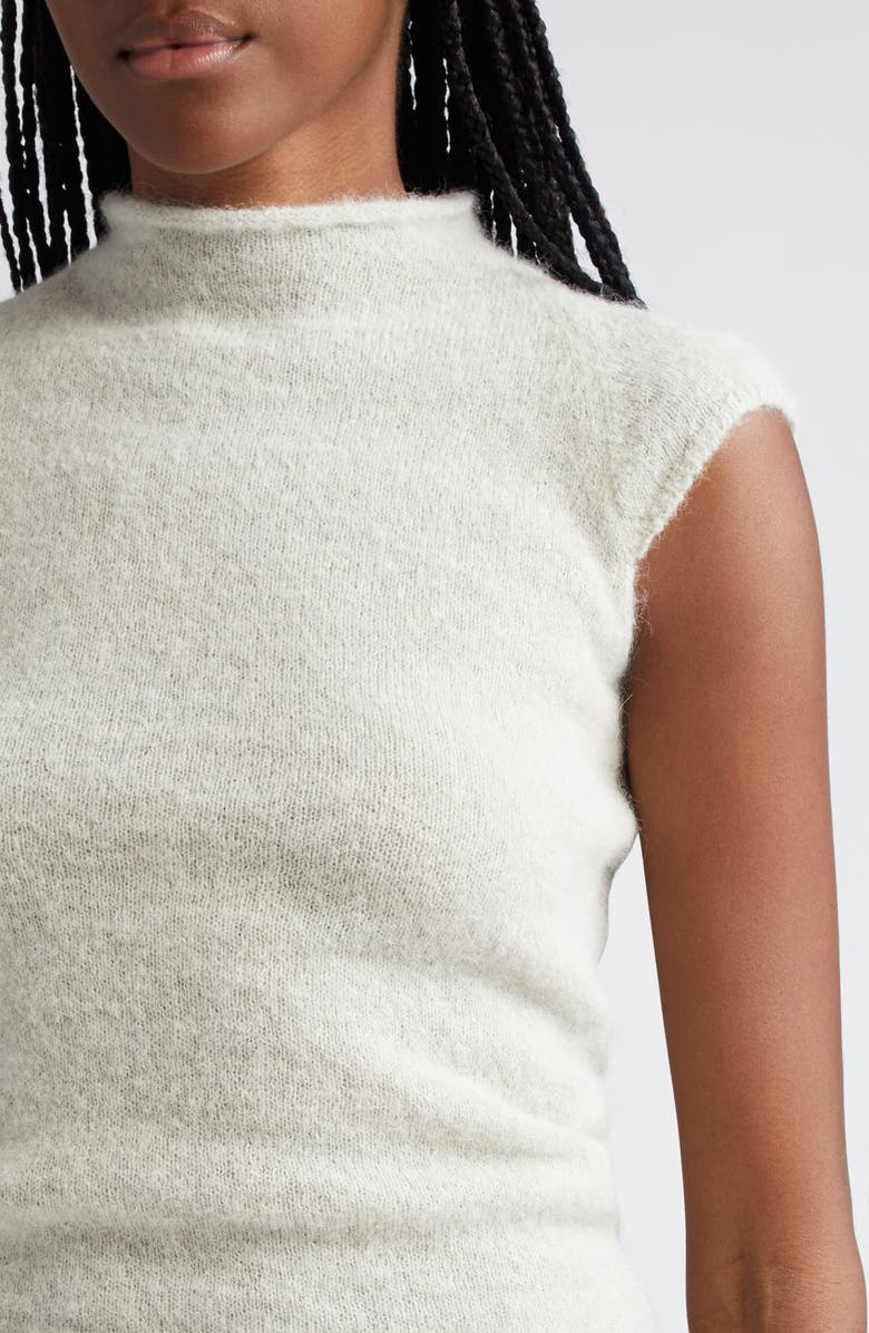 Paloma Wool Guidi Cap Sleeve Alpaca Blend Sweater, Alternate, color, 