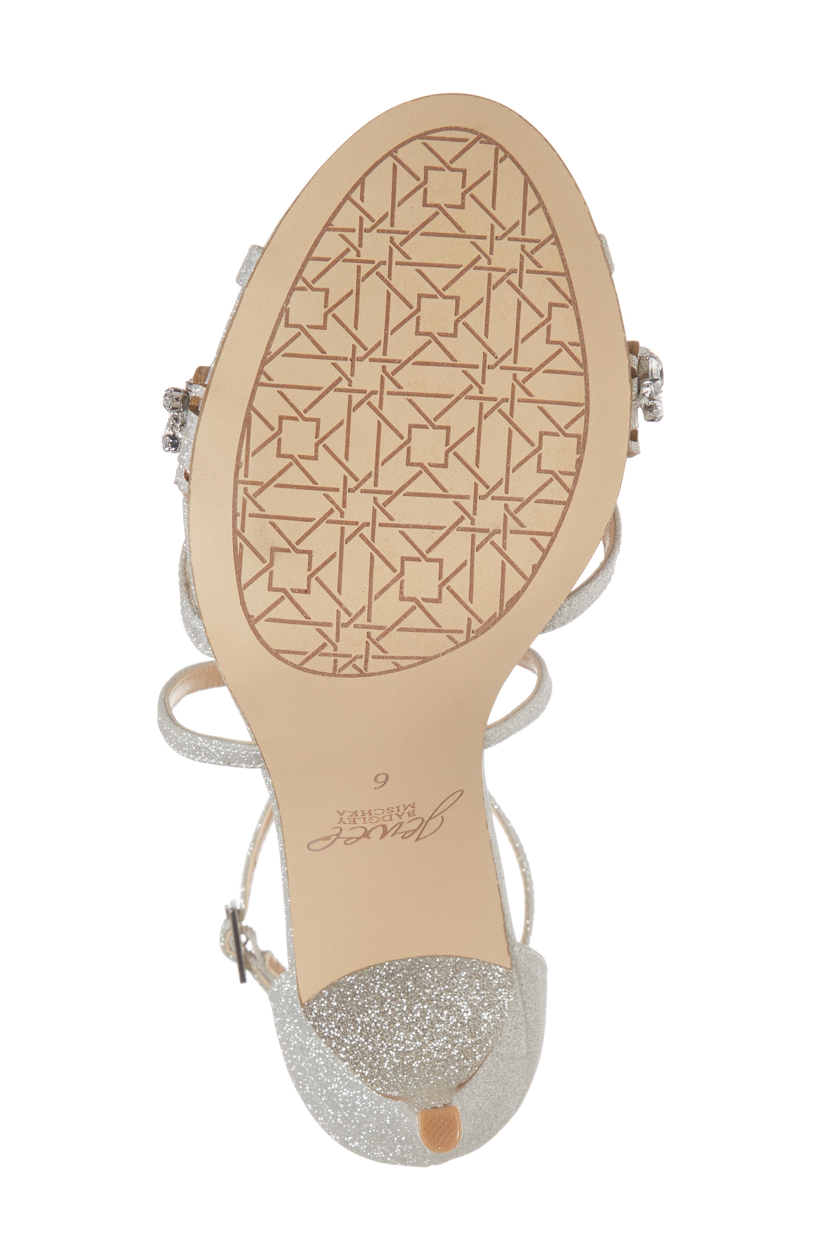 Jewel Badgley Mischka Gisele Sandal, Alternate, color, 