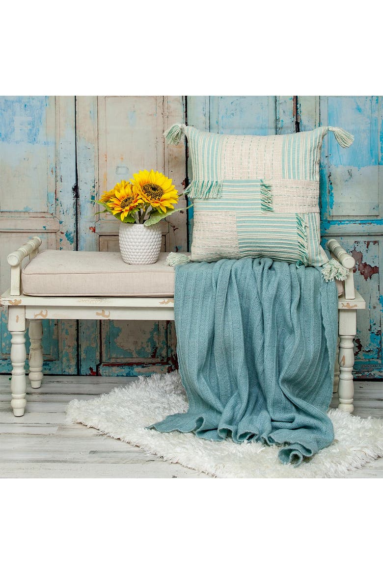 Harper Transitional Cream & White Throw Pillow, Alternate, color, CREAM/WHITE