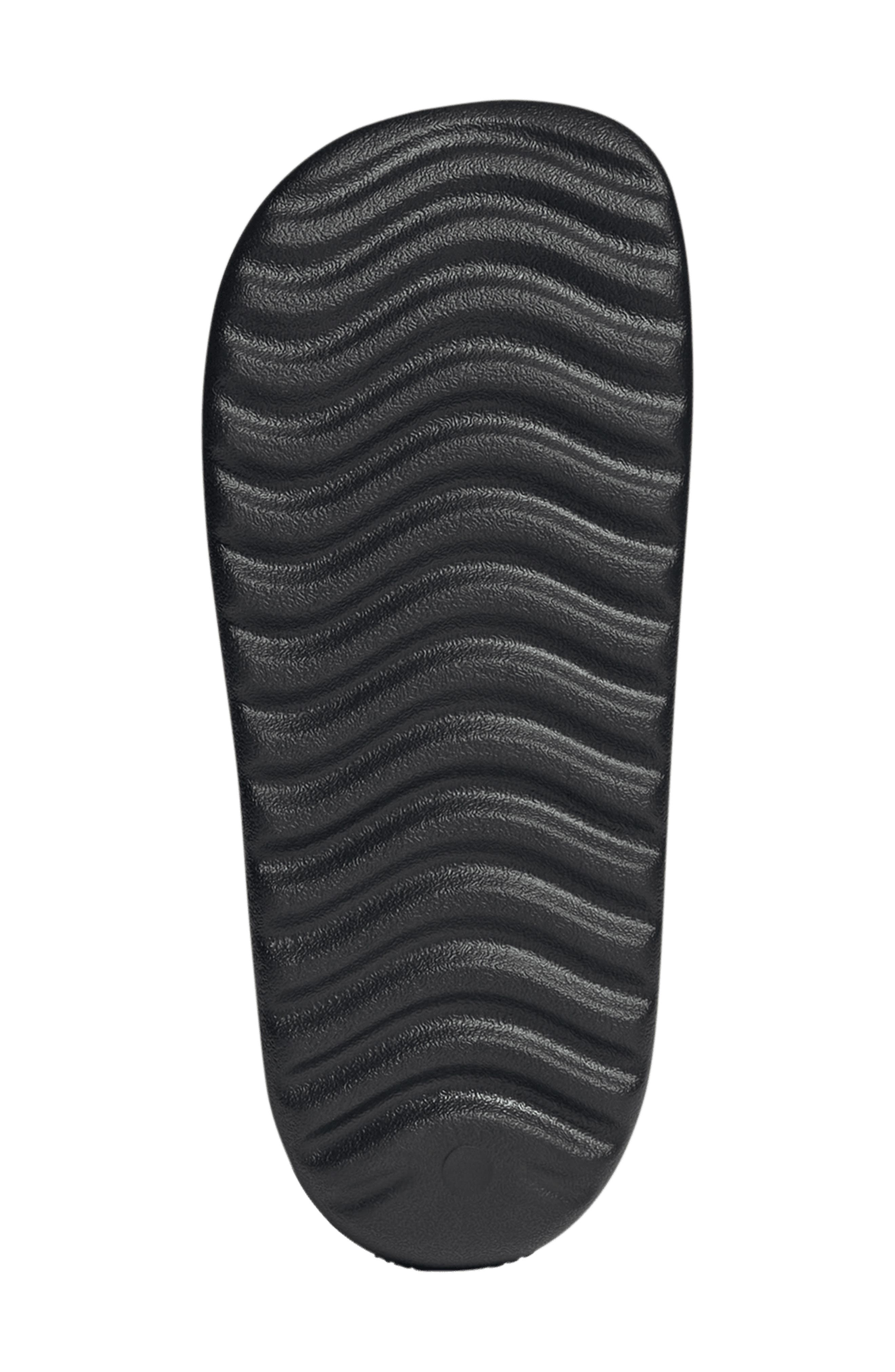 adidas Adilette Lumia Flip Flop, Alternate, color, Core Black/ Core Black