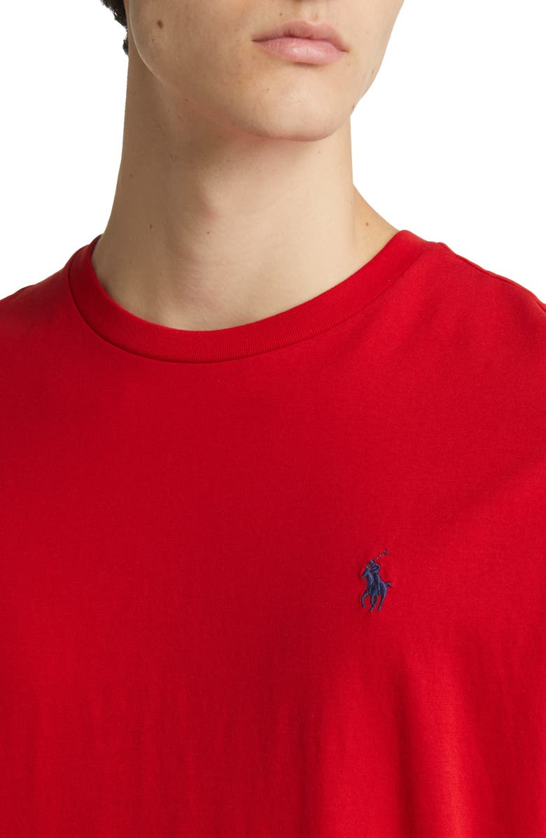 Polo Ralph Lauren Embroidered Logo Crewneck T-Shirt, Alternate, color, 