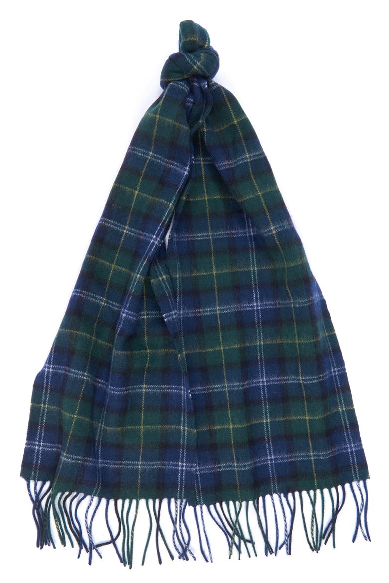Tartan Wool Scarf & Gloves Set, Alternate, color, SEAWEED TARTAN