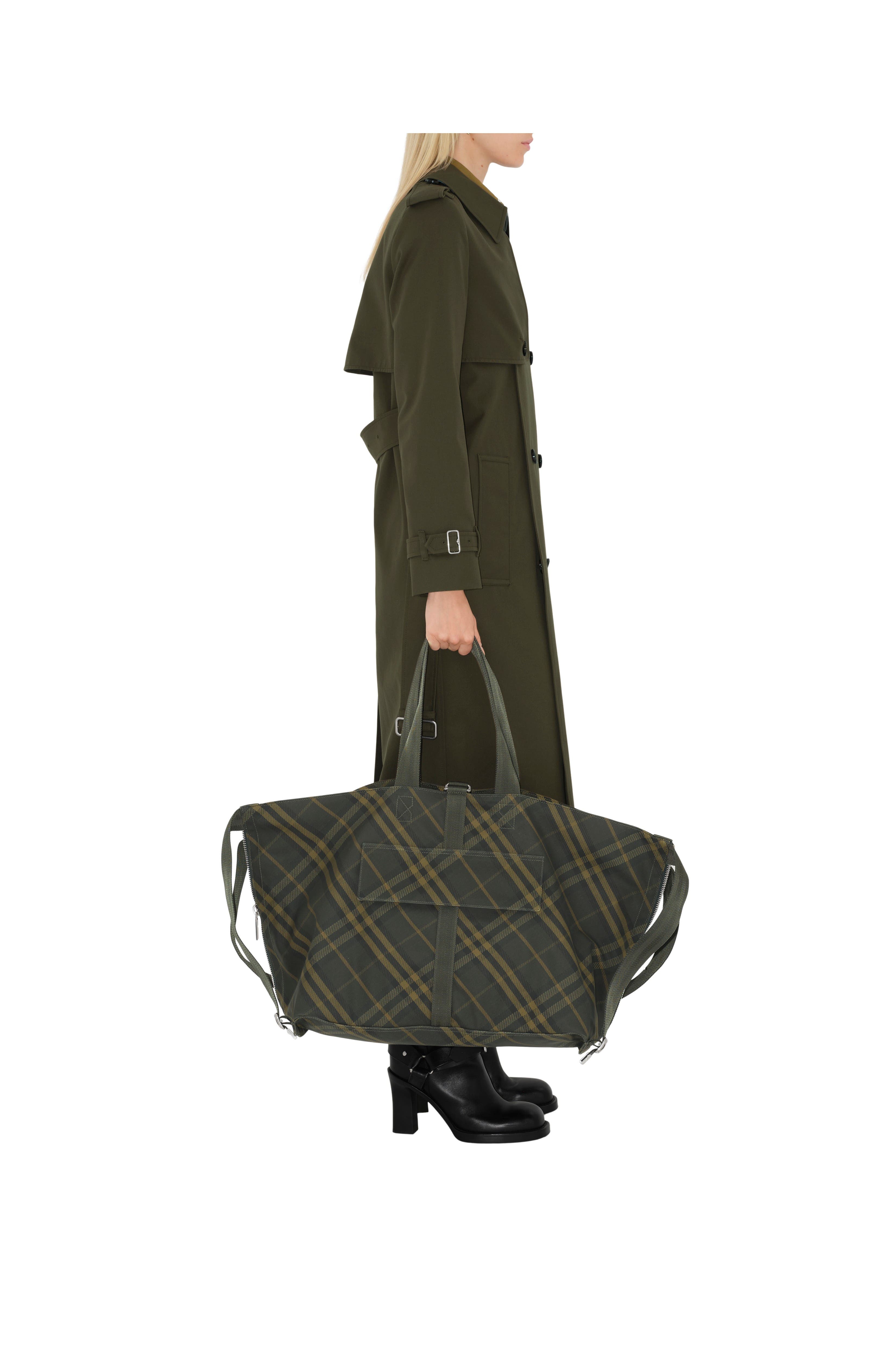 Burberry Large Tent Bag, Alternate, color, 