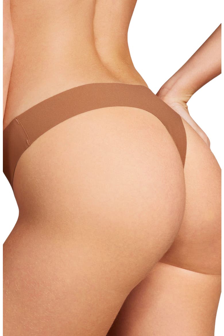 No-Show Thong, Alternate, color, Toffee