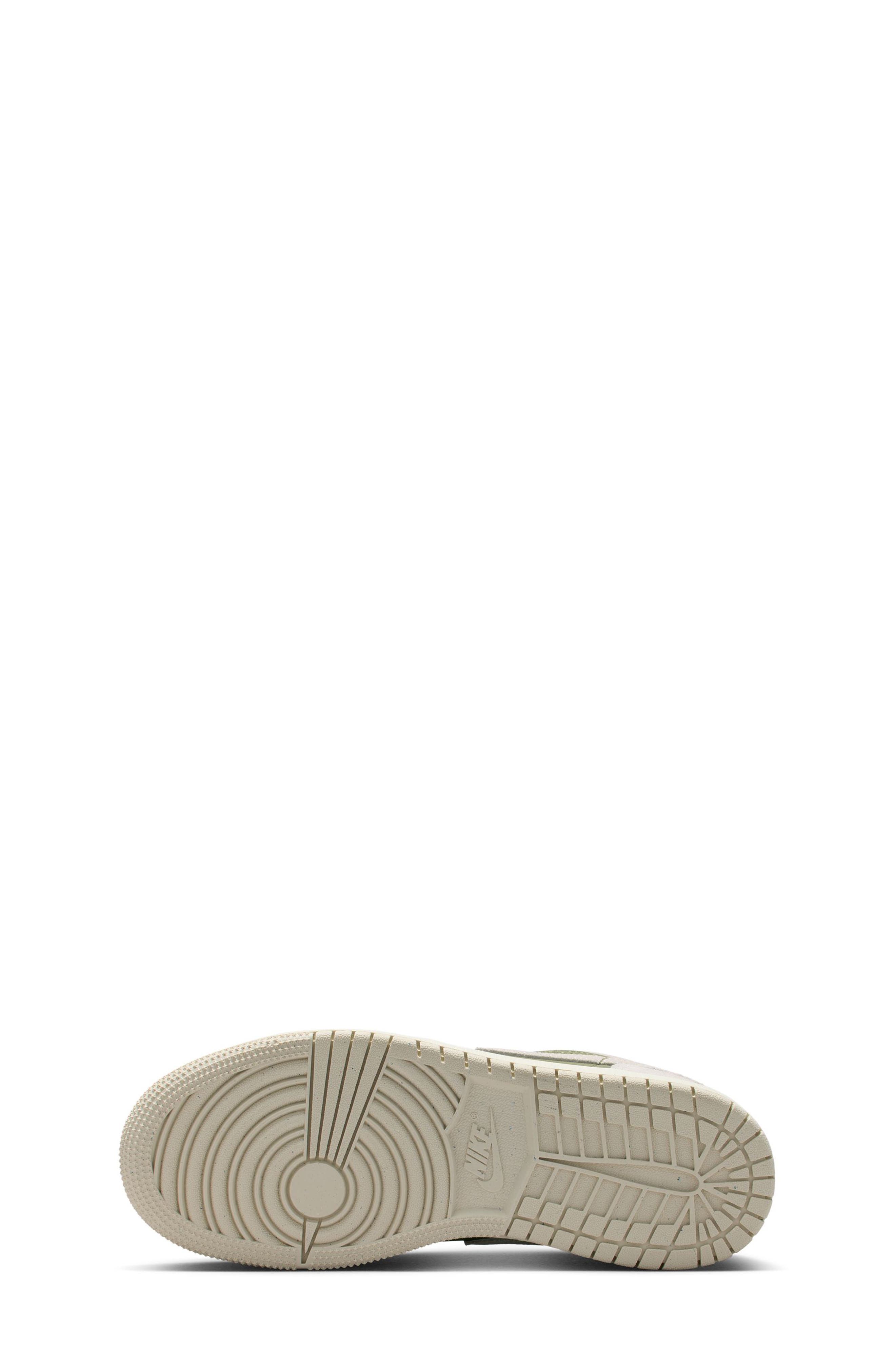 Nike Air Jordan 1 Low Sneaker, Alternate, color, 201 Mdoliv/Ltowbr