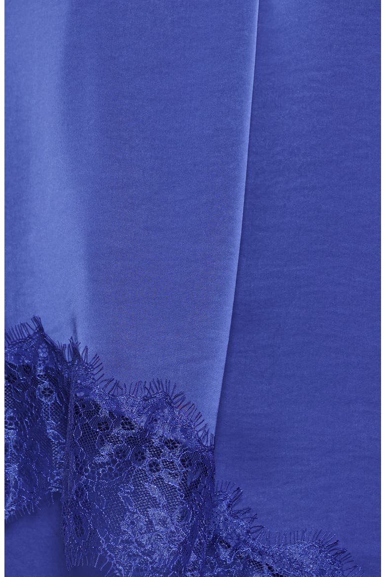 Zarni Lace Trim Maxi Skirt, Alternate, color, LAPIS BLUE