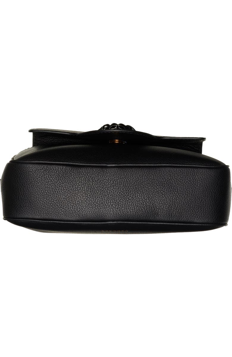 Versace Medusa Leather Crossbody Camera Bag, Alternate, color,