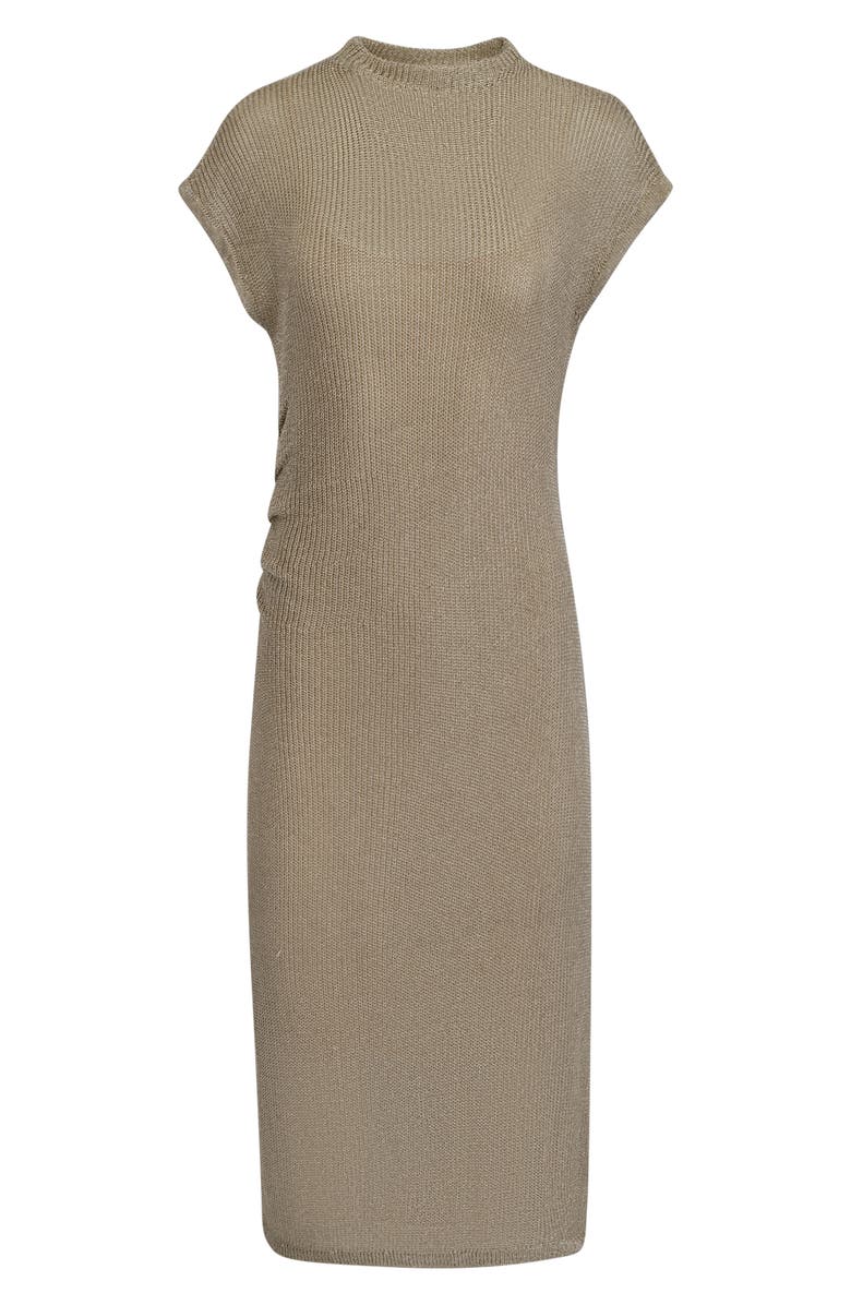 Donna Karan New York Metallic Midi Dress, Alternate, color,