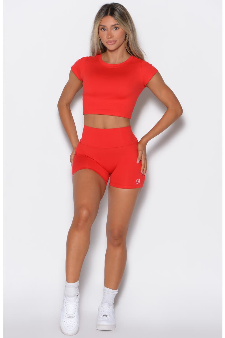 Fit Fam Active Tee, Alternate, color, Cherry Bomb