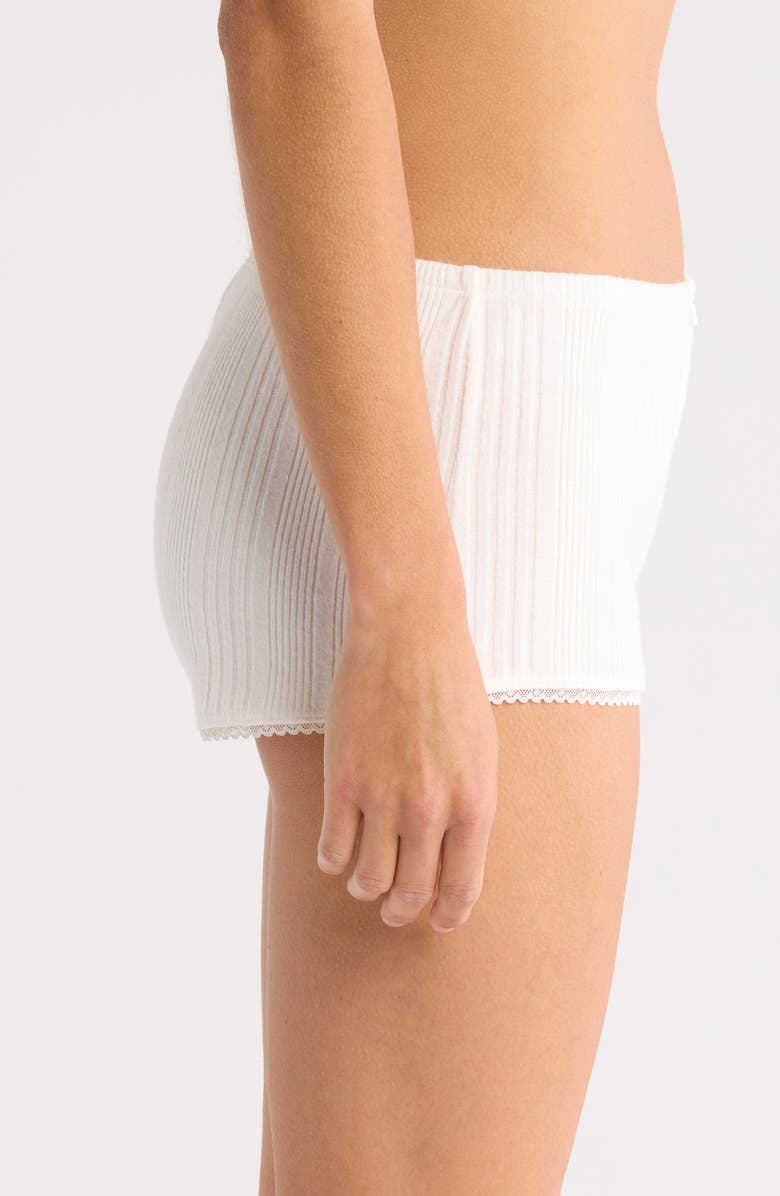 Andine Antonela Rib Shorts, Alternate, color, 