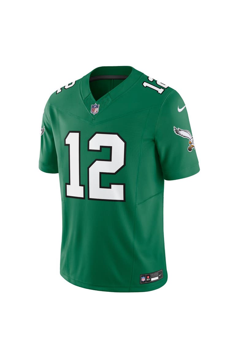 Men's Nike Randall Cunningham Kelly Green Philadelphia Eagles Alternate Vapor F.U.S.E. Limited Jersey, Alternate, color, Kelly Green
