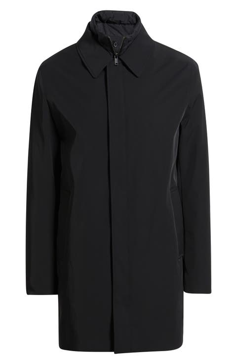 Logan Water Resistant Overcoat with Removable Funnel neck Insert