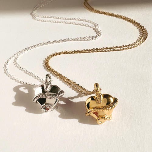 Astor & Orion Women's Wise Heart Gold Charm Necklace In Gold