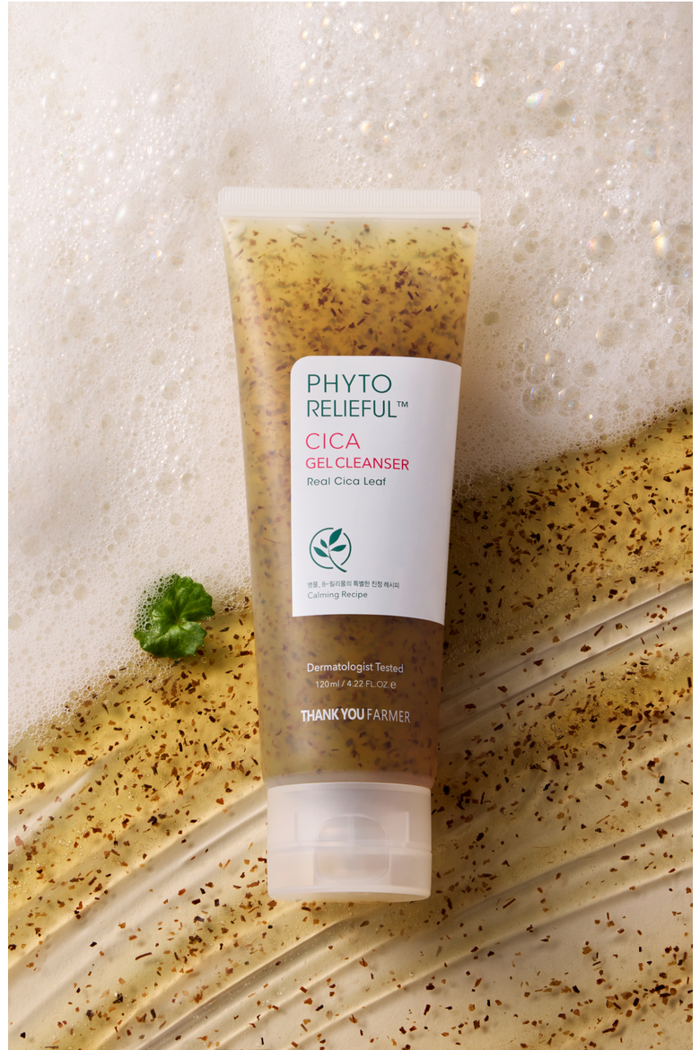 Phyto Relieful Cica Gel Cleanser, Alternate, color, White