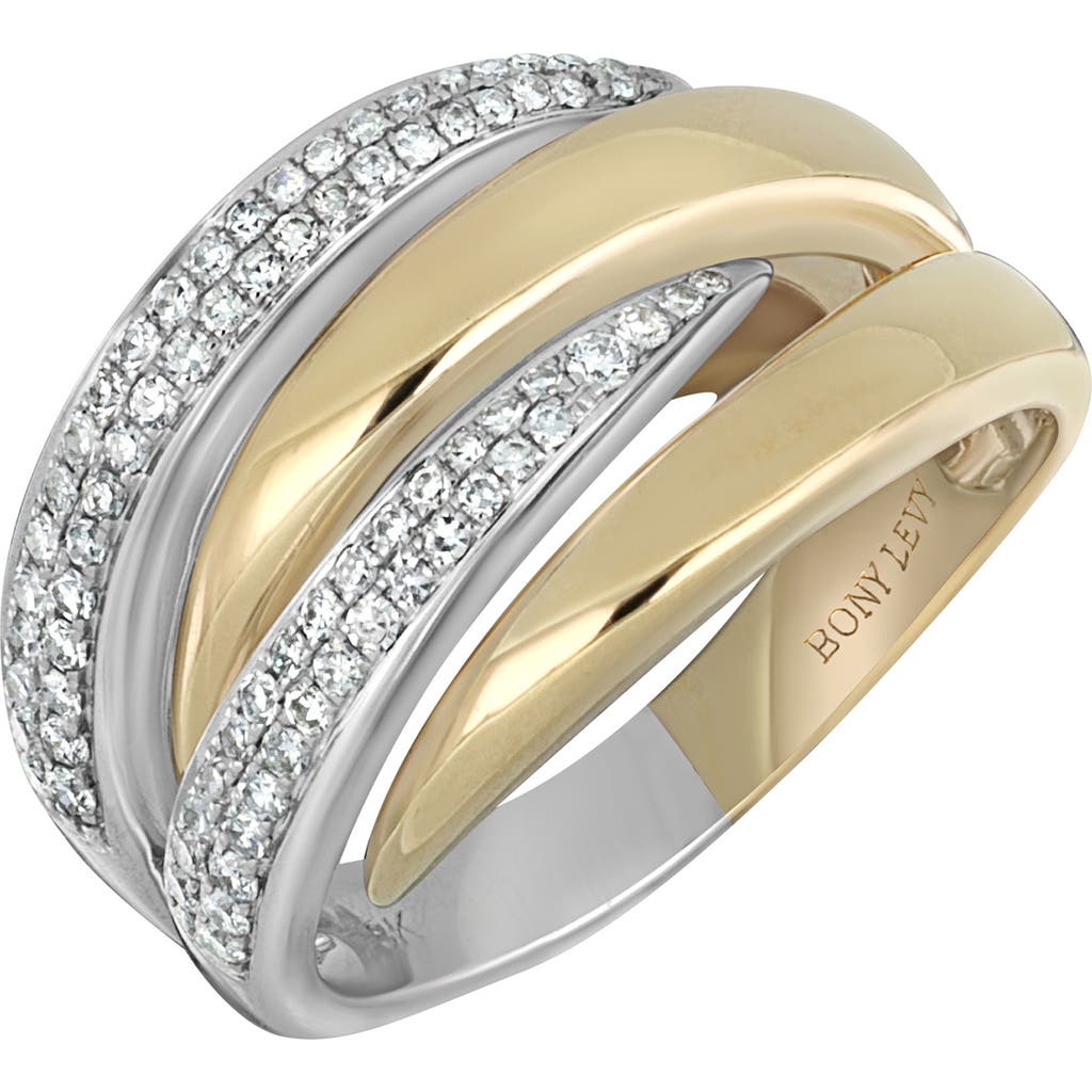 Bony Levy Bardot Diamond Pavé Statement Ring