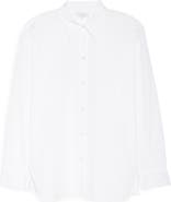 Vince Cotton Poplin Button-Up Shirt