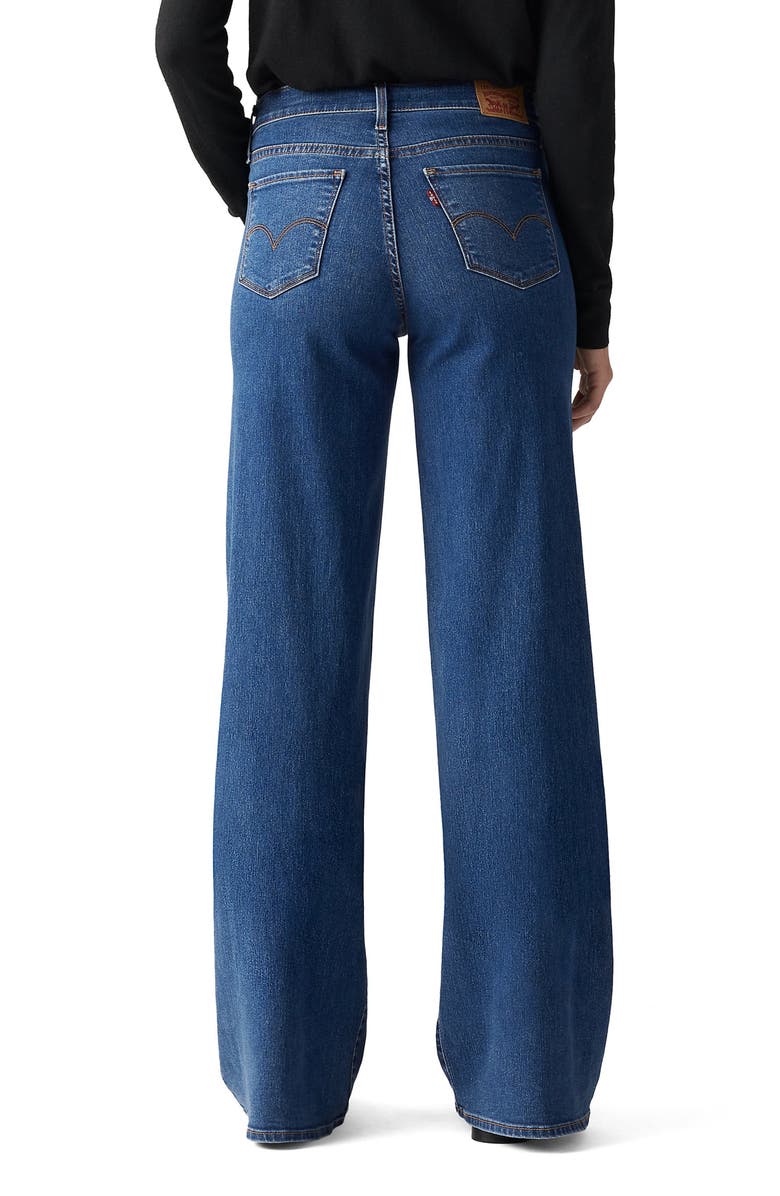 Levi's<sup>®</sup> 318 Shaping Mid Rise Wide Leg Jeans, Alternate, color, Clever Girl