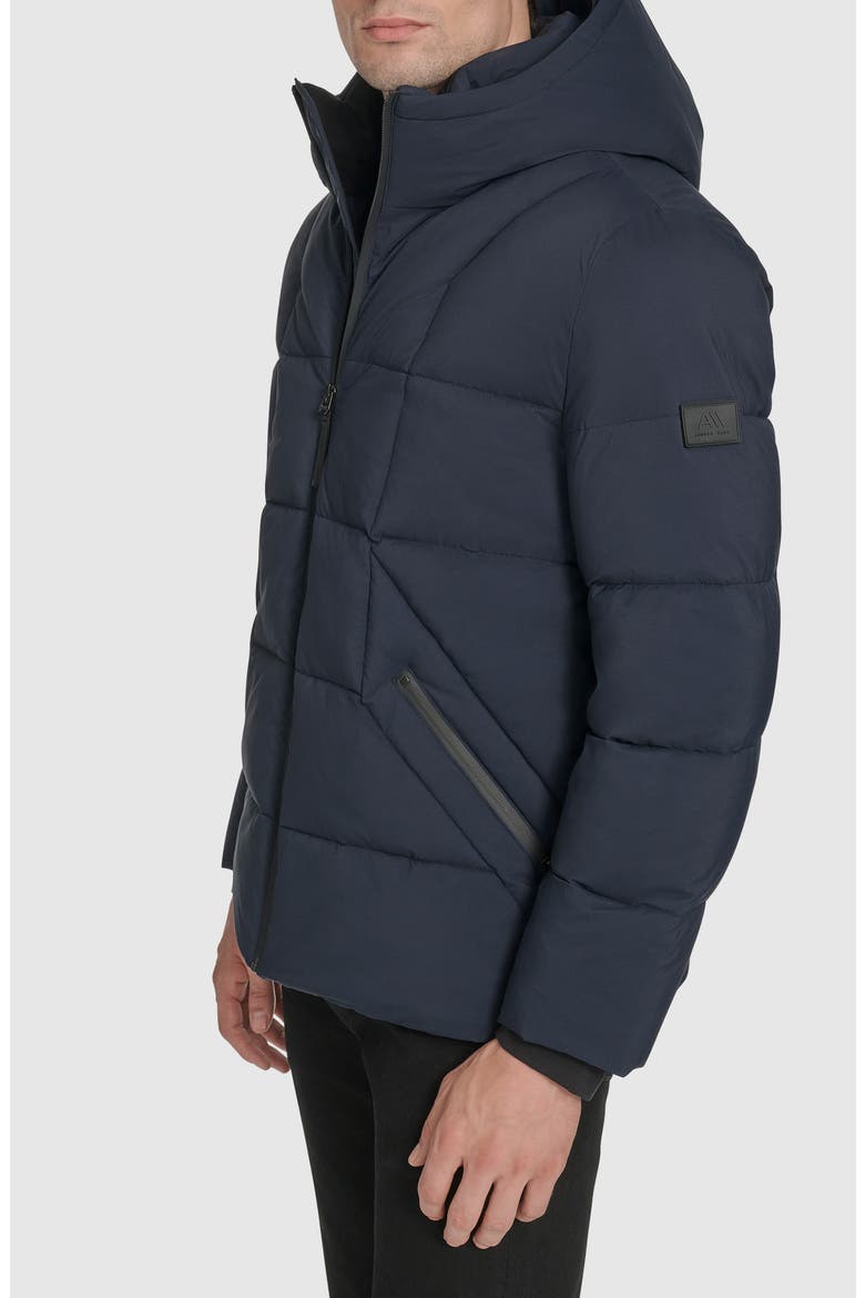 Tech Puffer Jacket, Alternate, color, INK