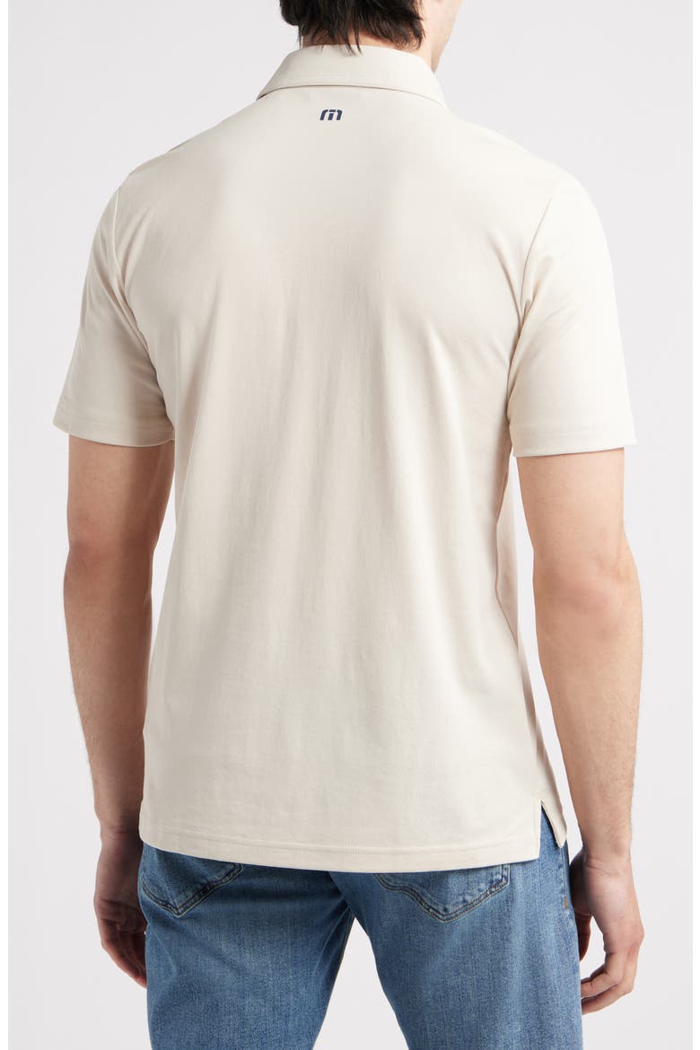 Cathedral Cotton Blend Polo, Alternate, color, MOONBEAM