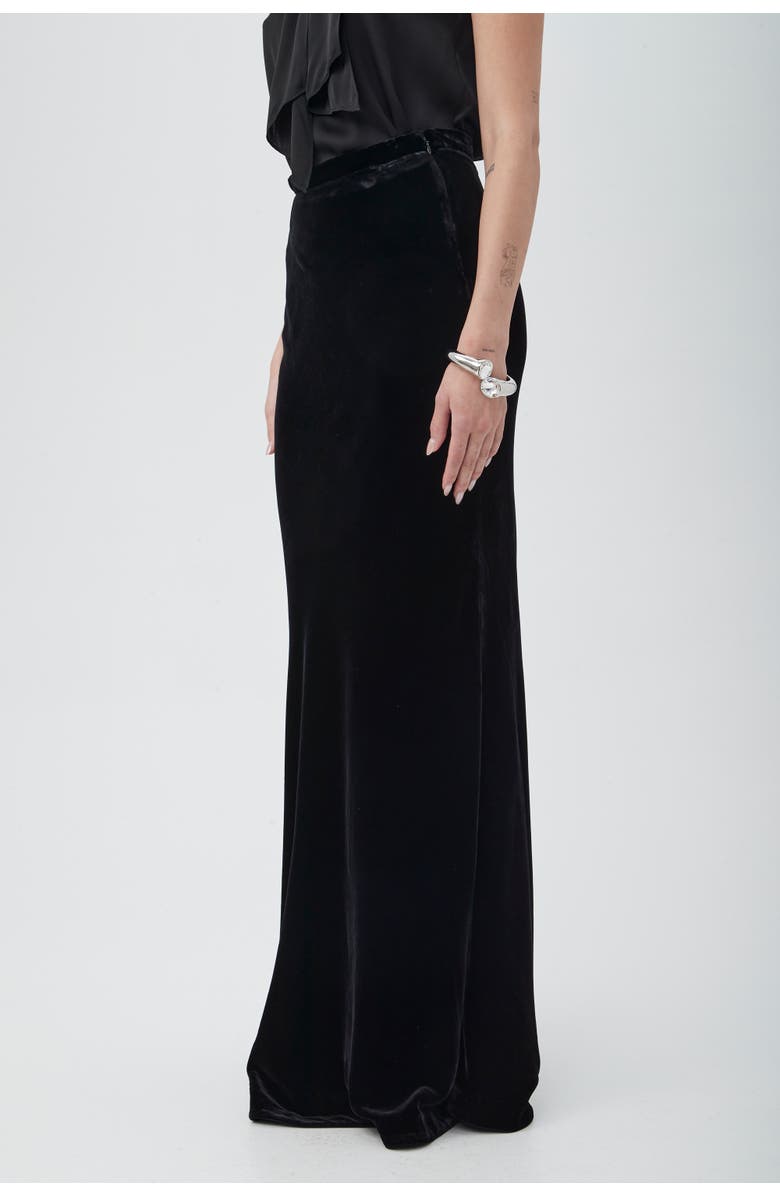 Trina Turk Rabina Skirt, Alternate, color, Black