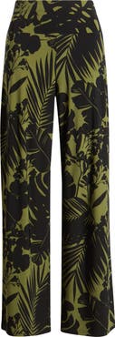 Anne Klein Pull-On High Waist Wide Leg Palazzo Pants
