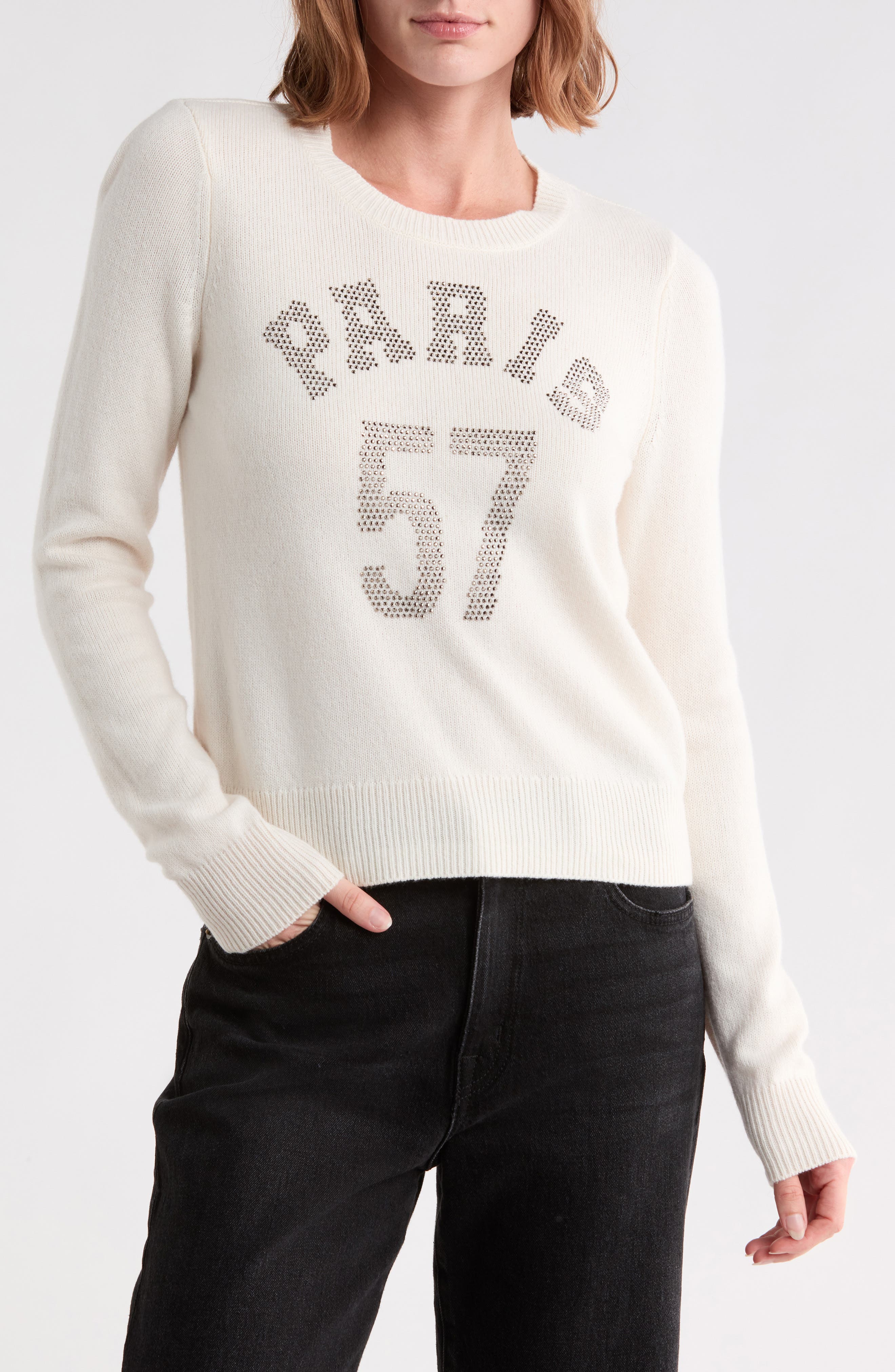 Paris 57 Embellished Sweater