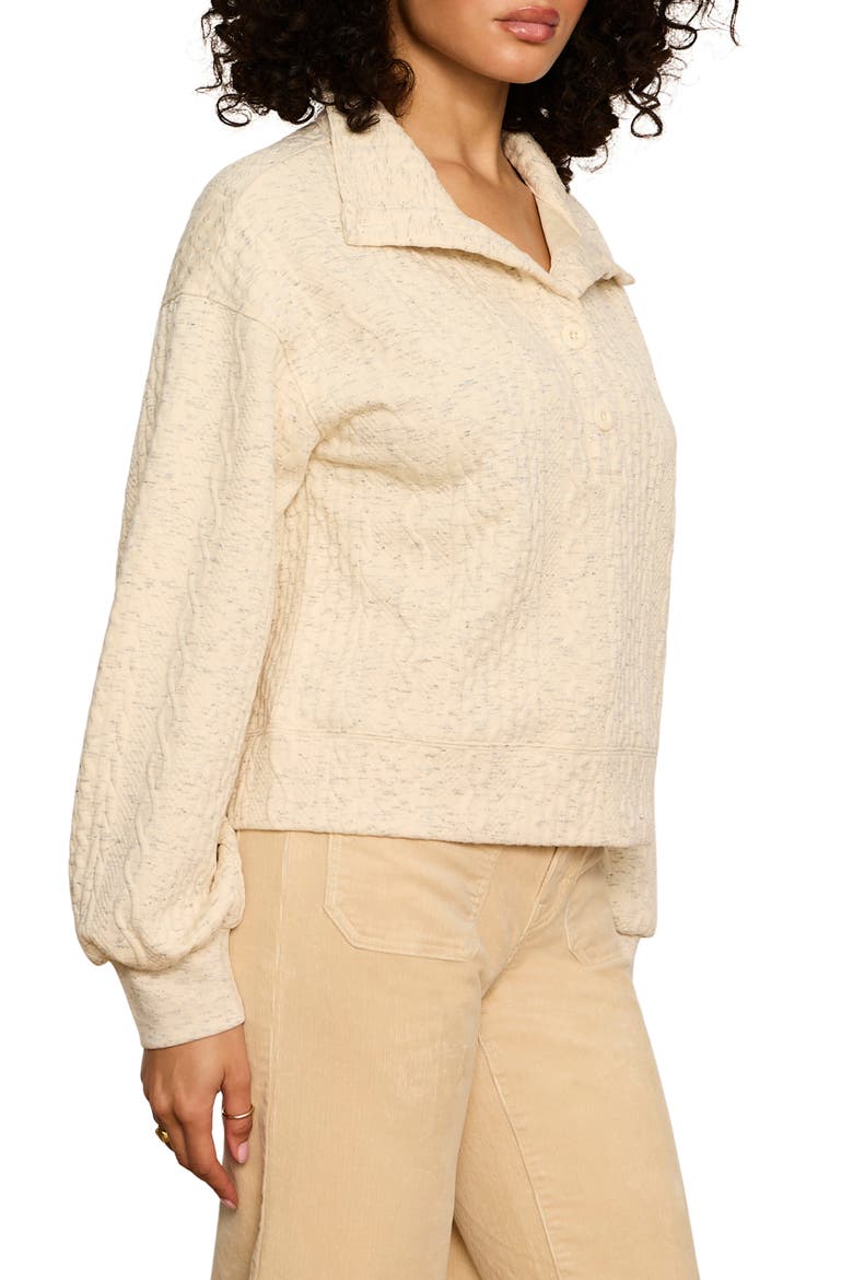 Halley Relaxed Pullover, Alternate, color, HEATHER BONE
