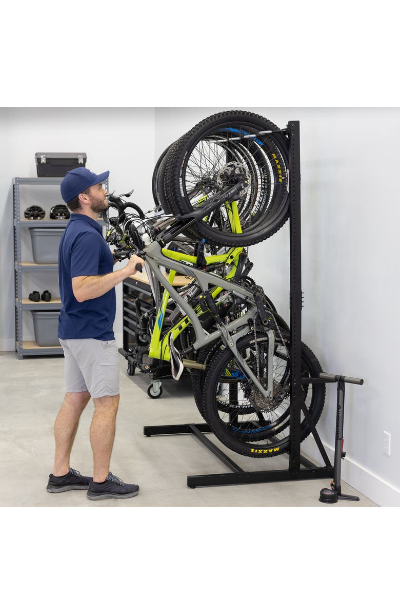 StoreYour Freestanding G-Bike -Holds 5 Bikes, Alternate, color, Black