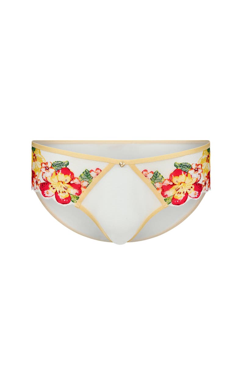 Adore Me Liesel Hipster Panties, Main, color, Floral White