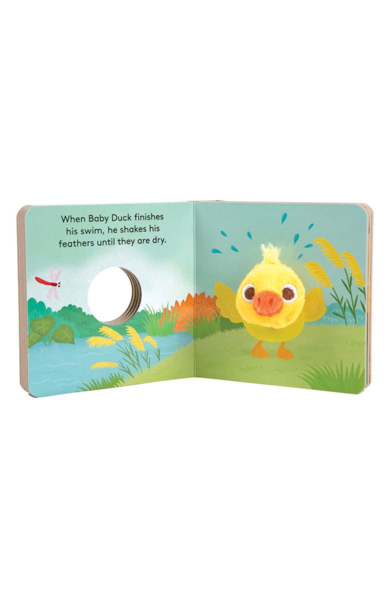 Chronicle Books 'Baby Duck' Finger Puppet Board Book, Alternate, color, 