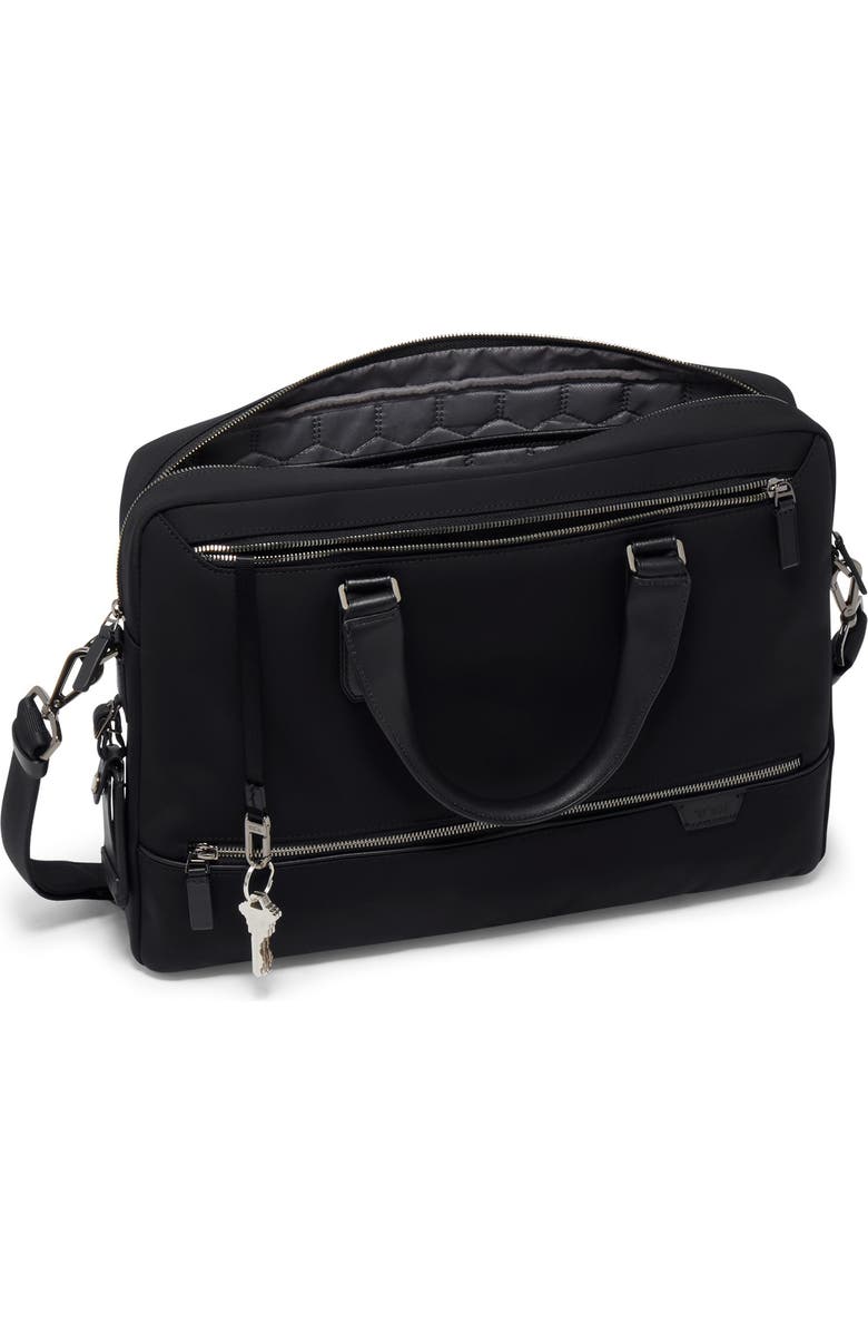 TUMI Harrison Avondale Top Zip Briefcase, Alternate, color, Black