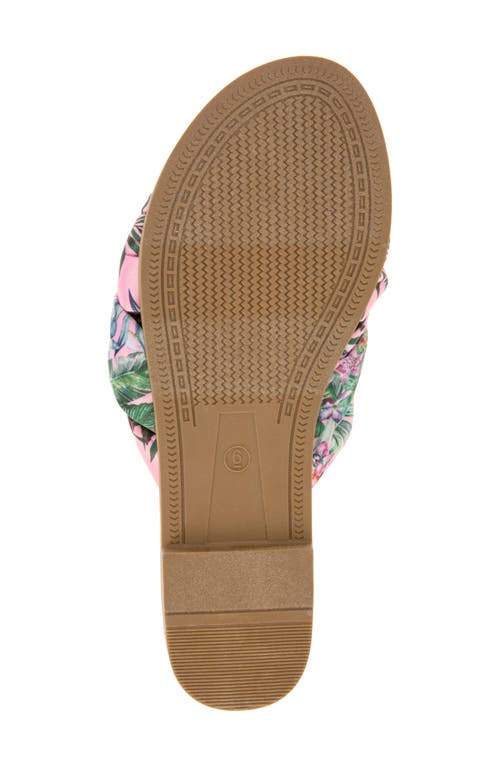Xoxo Menata Slide Sandal In Flamingos