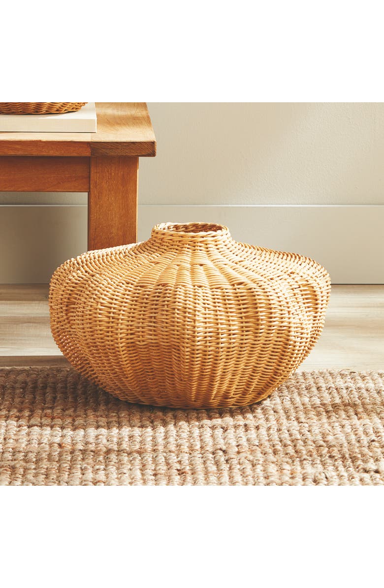 Napa Home & Garden Evren Vase Short, Alternate, color, Beige