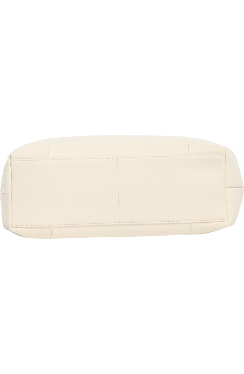 HOBO Medium Kingston Leather Tote, Alternate, color, Ivory