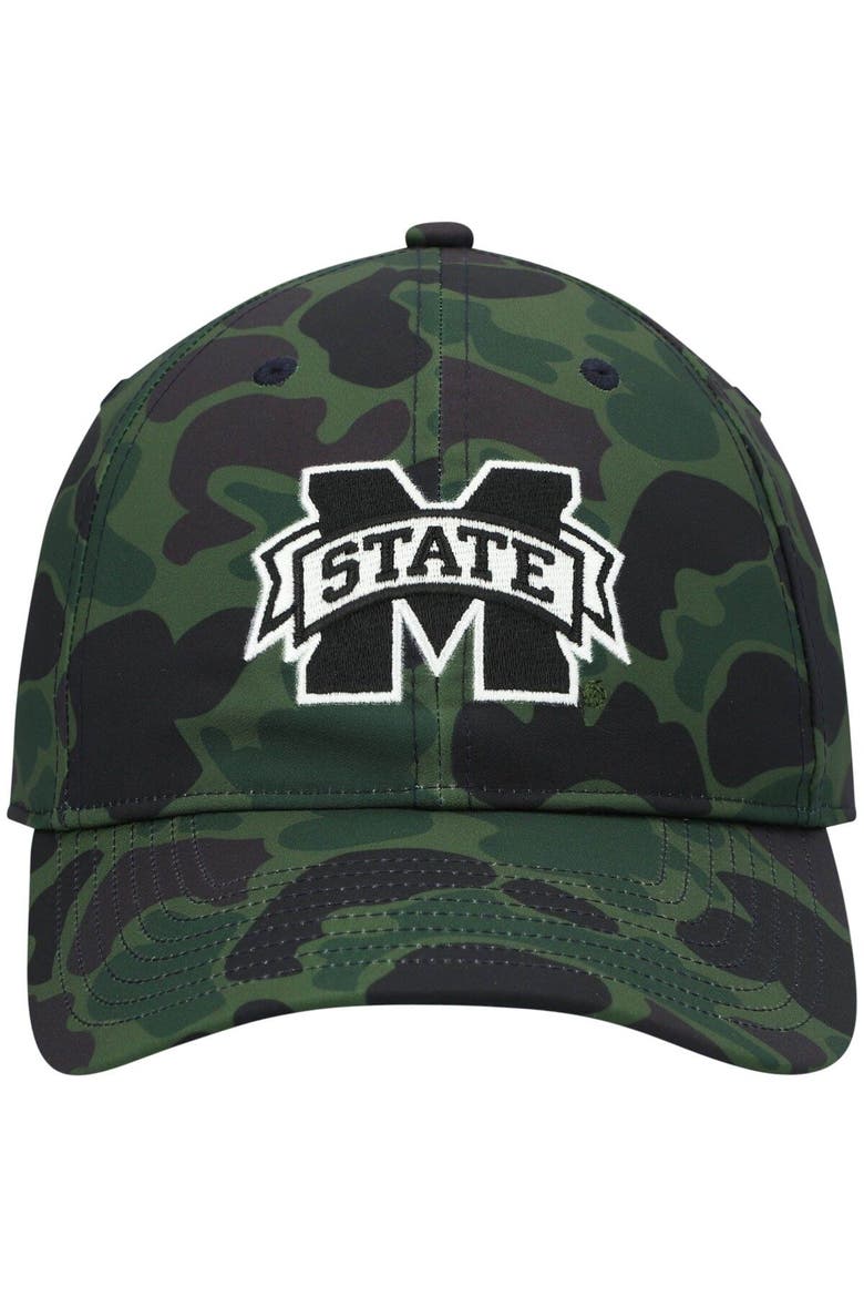 Men's adidas Camo Mississippi State Bulldogs Military Appreciation Slouch Primegreen Adjustable Hat, Alternate, color, Camo