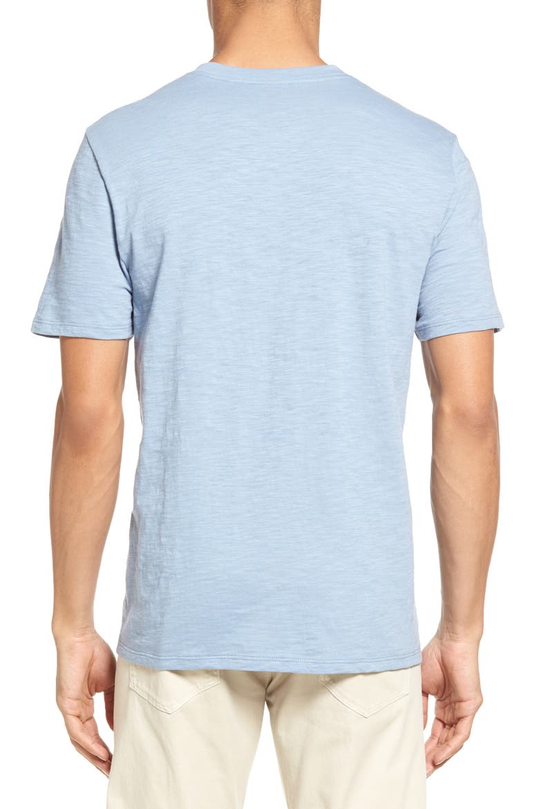 Classic V-Neck T-Shirt, Alternate, color, HAZY SKIES