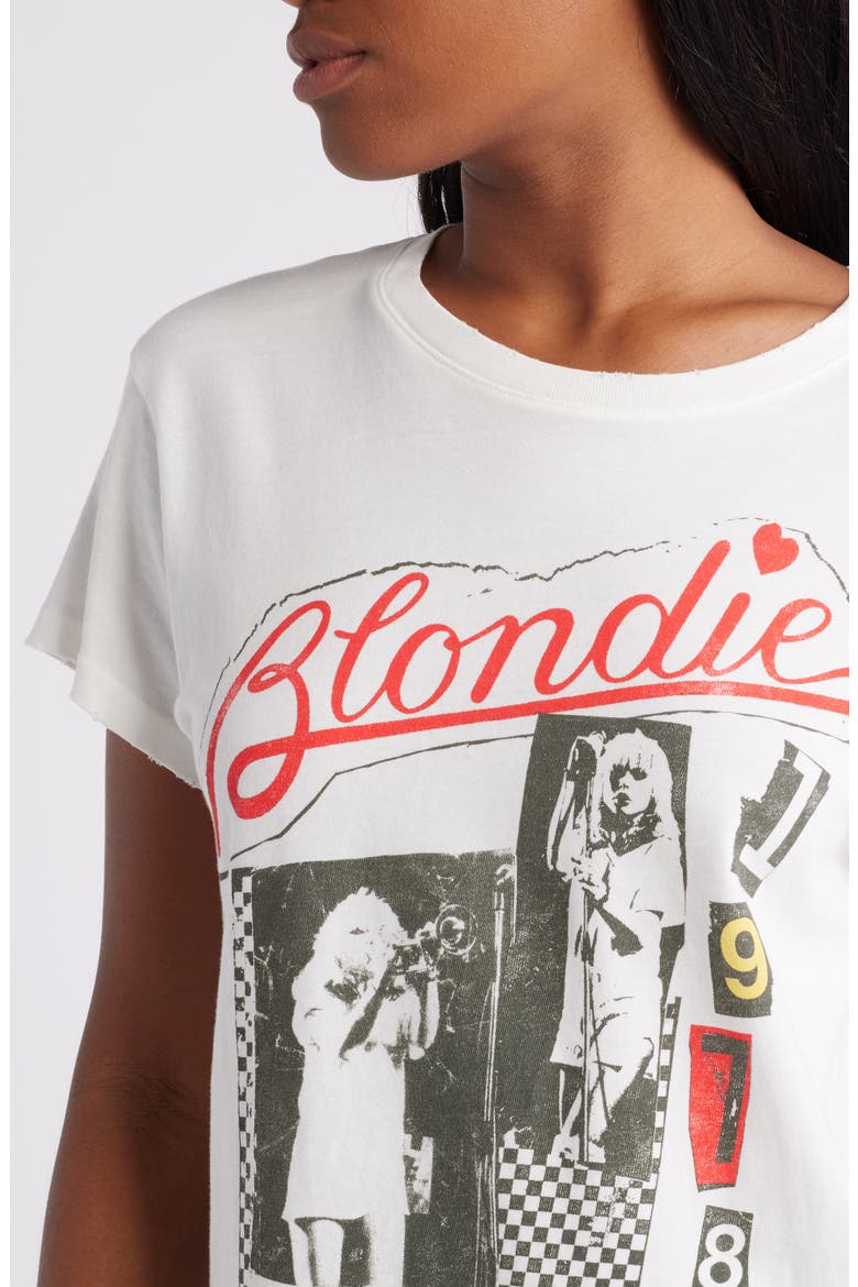 Blondie Valentine Collage Cotton Graphic T-Shirt, Alternate, color, VINTAGE WHITE