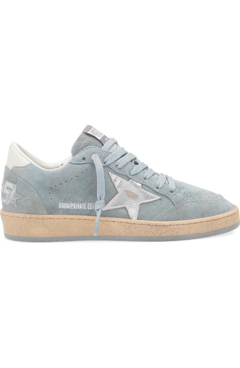 Golden Goose Ball Star Sneaker, Alternate, color, Blue/ Silver