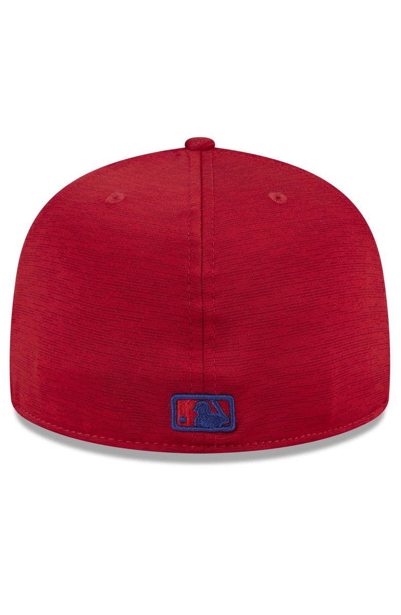 New Era Men's New Era Red Philadelphia Phillies 2024 Clubhouse 59FIFTY Fitted Hat, Alternate, color, Red