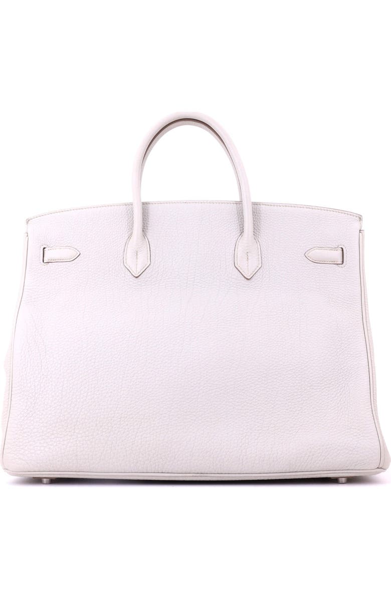 Pre-Owned Hermes Birkin Handbag Grey Togo with Palladium Hardware 40, Alternate, color, Gris Perle