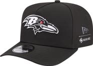New Era Men's New Era  Black Baltimore Ravens Gore-Tex A-Frame 9FIFTY Adjustable Hat