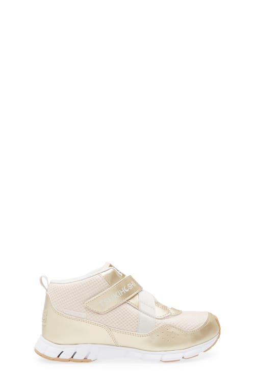 Tsukihoshi Kids' Tokyo Waterproof Sneaker In Gold/champagne