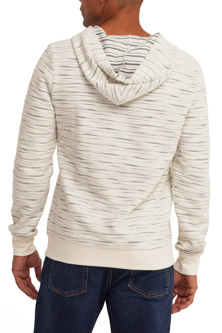 Kieran Shoreline Baja Stripe Hoodie, Alternate, color, ECRU / SERRANO