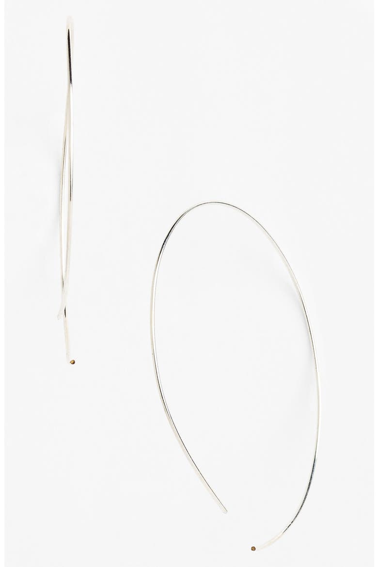 'Girls Night Out' Earrings, Main, color, SILVER