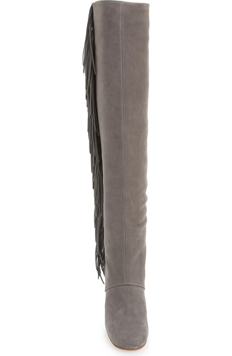 Sam Edelman 'Taylan' Over the Knee Fringe Boot, Alternate, color,