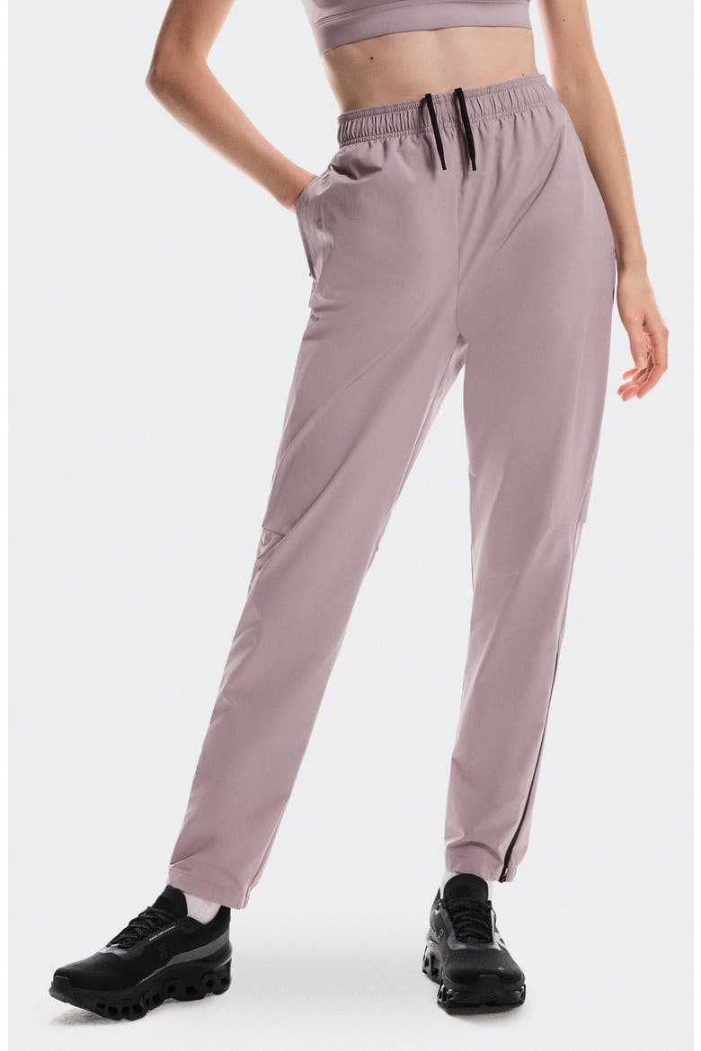Core Zip Cuff Pants, Main, color, HERON