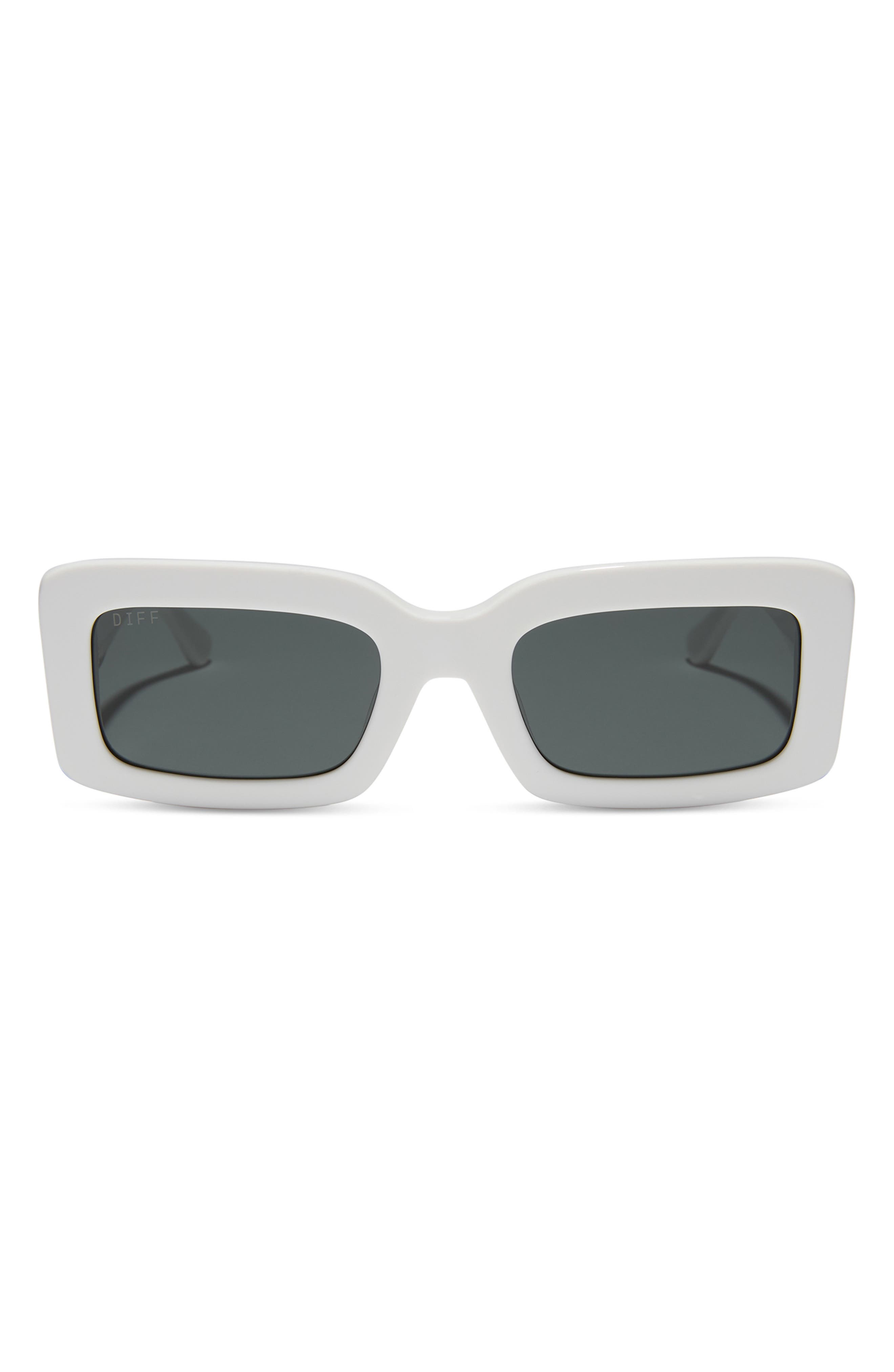 DIFF Indy 51mm Gradient Rectangular Sunglasses