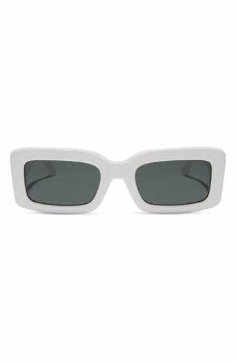Indy 51mm Gradient Rectangular Sunglasses